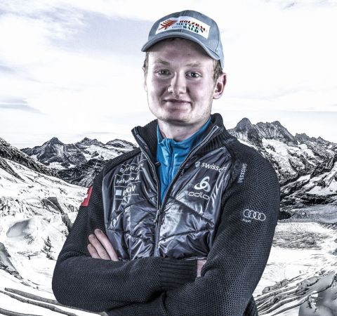 Sebastian Stalder, Biathlon